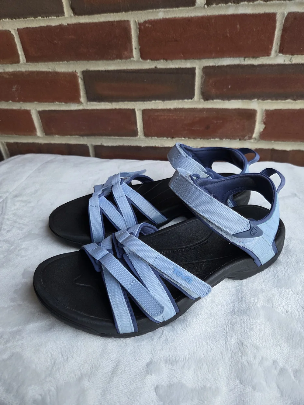 Teva Sport Sandals Blue Adjustable Strappy Outdoor Hiking Women US 9